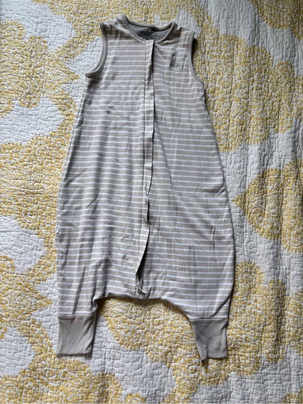 Woolino 4Season Baby Sleep Bag with Feet birch gray 18-36 month